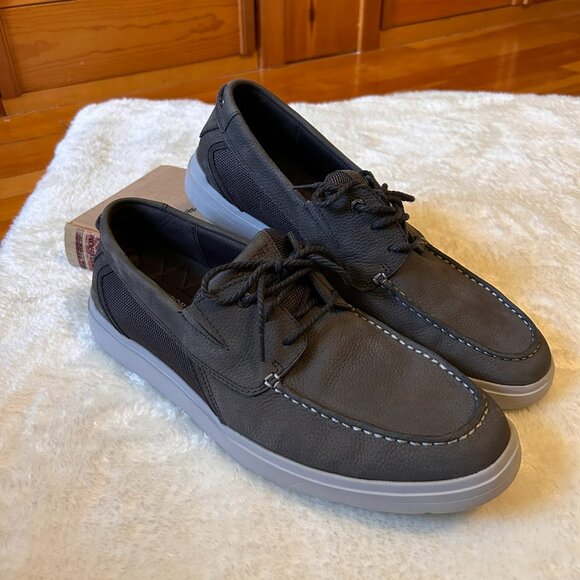 Rockport Total Motion Boat Shoes – Men’s 12 W – Structured Casual Comfort - Picture 1 of 5
